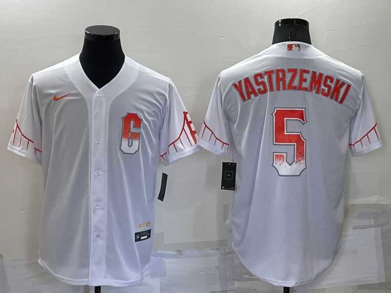 San Francisco Giants #5 Mike Yastrzemski White 2021 City Connect Stitched Cool Base Nike Jersey,We sell and wholesale San Francisco Giants #5 Mike Yastrzemski White 2021 City Connect Stitched Cool Base Nike Jersey on line form chian!